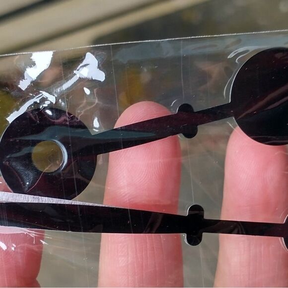 Hand Crafted Baseball Abstract Hanging Wall Clock Analog Vinyl Record Fluid Art - Picture 7 of 13